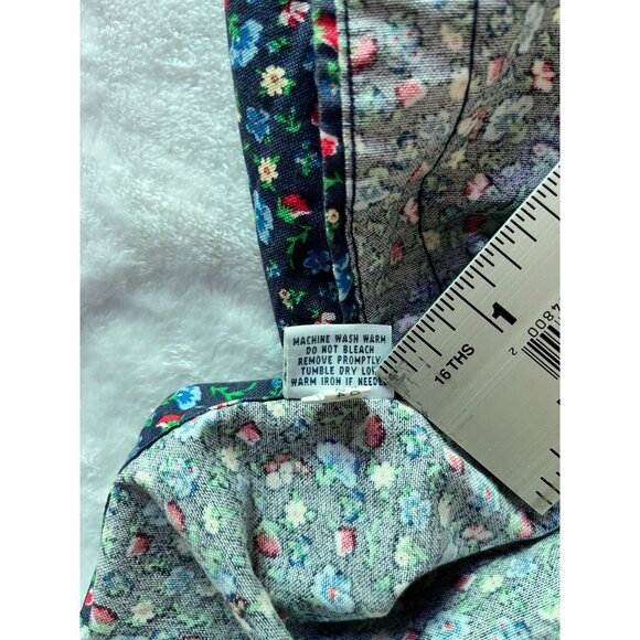 Ralph Lauren Mens Floral Short-Sleeve Button-Down Shirt Large Navy Multicolor - Picture 9 of 10